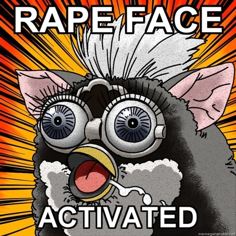 Furby Furbee Rape Face Activated